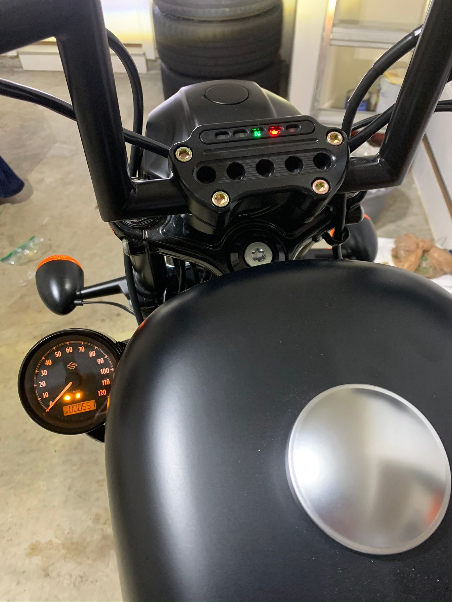 Harley Davidson Sportster Speedometer Relocation, 52 OFF