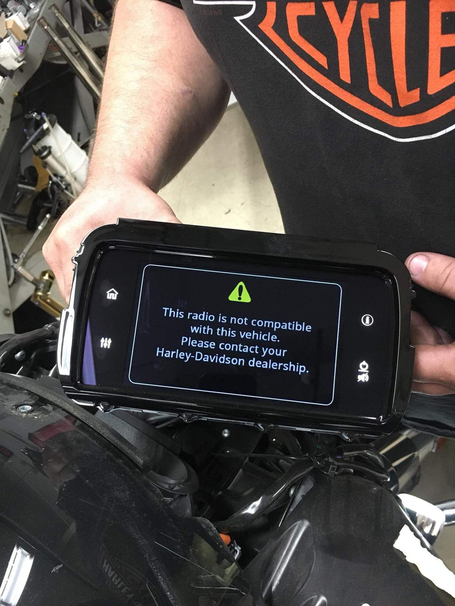 New Boom GTS has same harness. Harley Davidson Forums