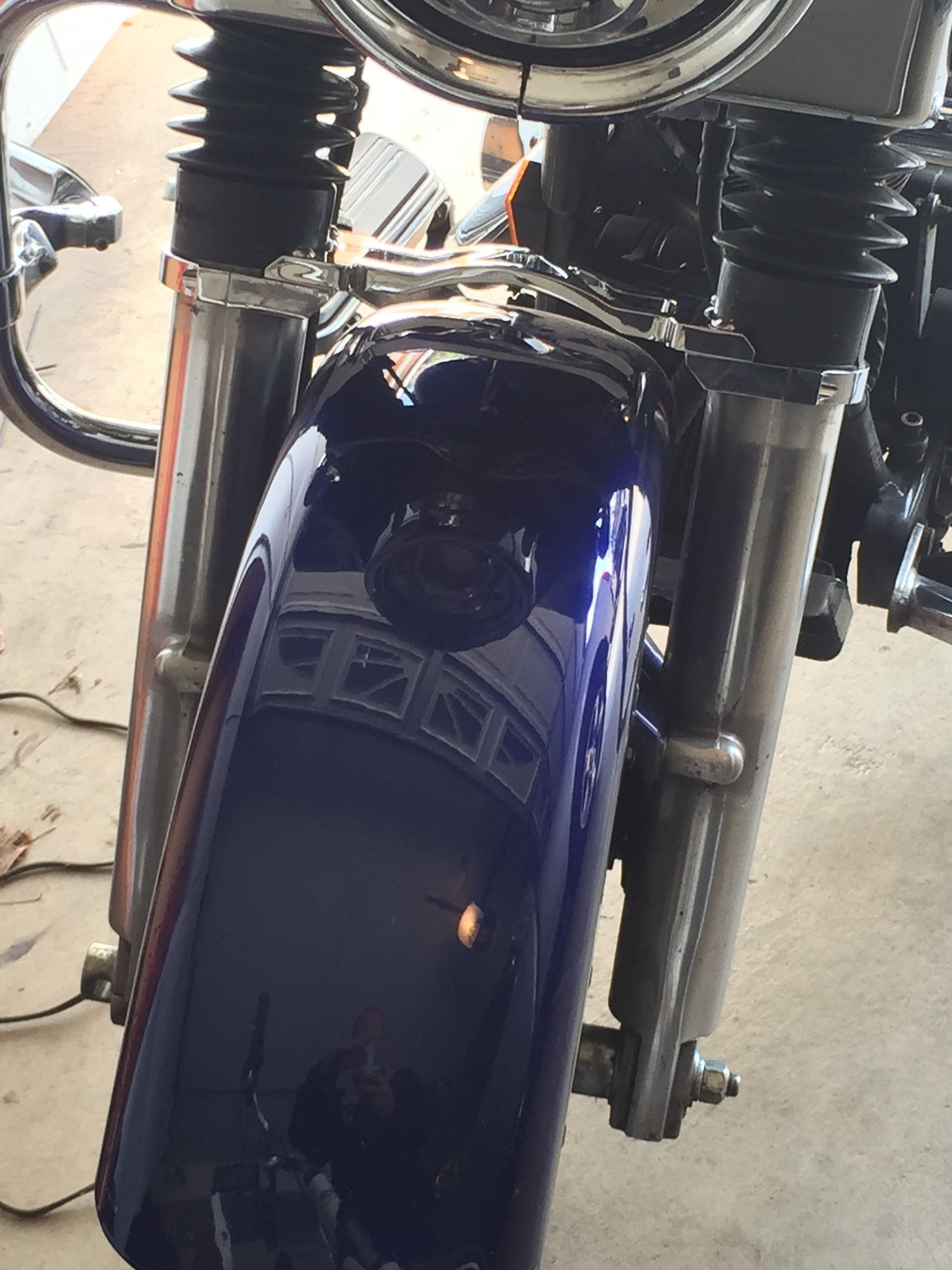 Fork Brace on a Street Glide!!! Harley Davidson Forums