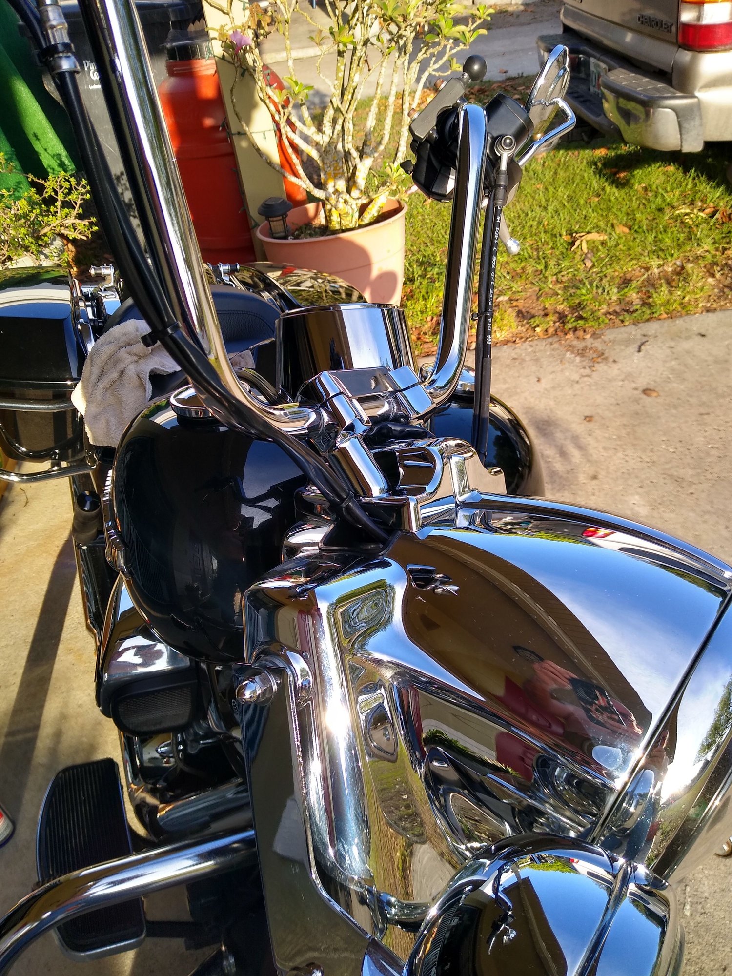 Risers on Roadking Harley Davidson Forums
