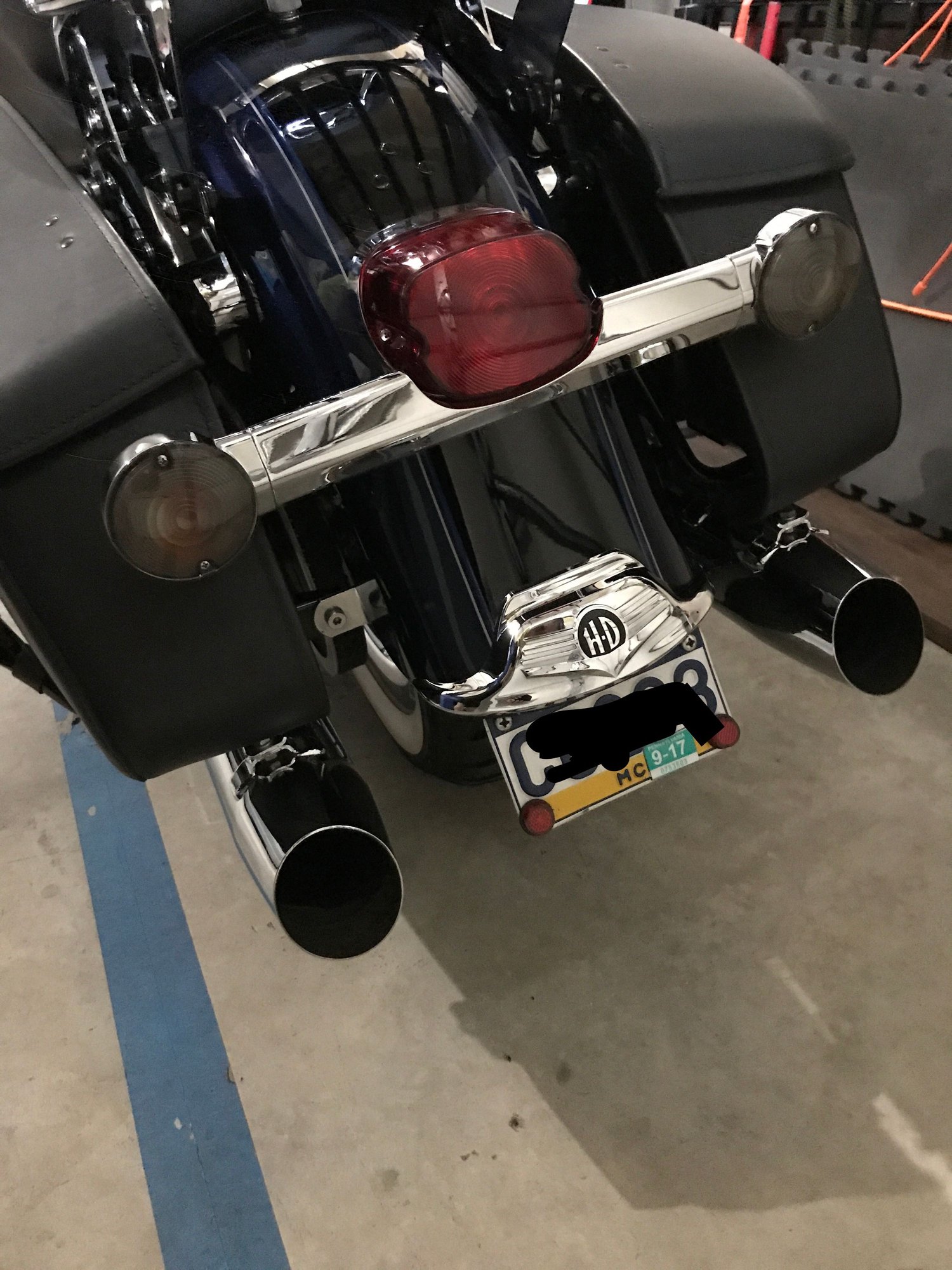 Road king license plate bracket Clearance