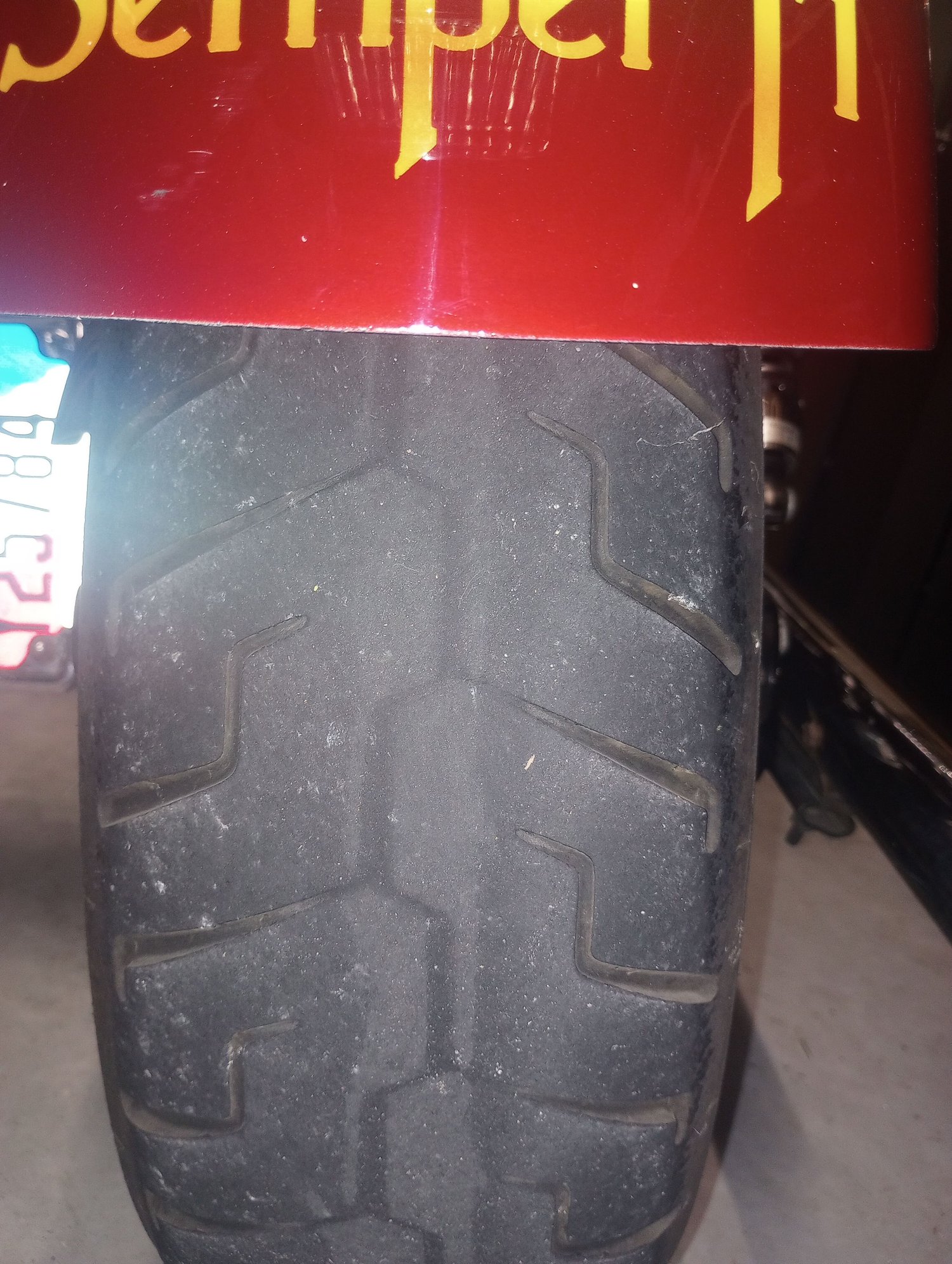 Pulling Left Uneven front tire wear Harley Davidson Forums