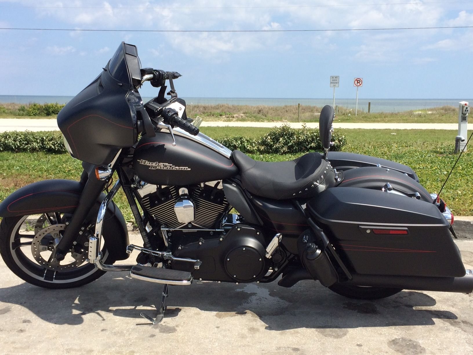 Powder coating lower forks denim black Harley Davidson Forums