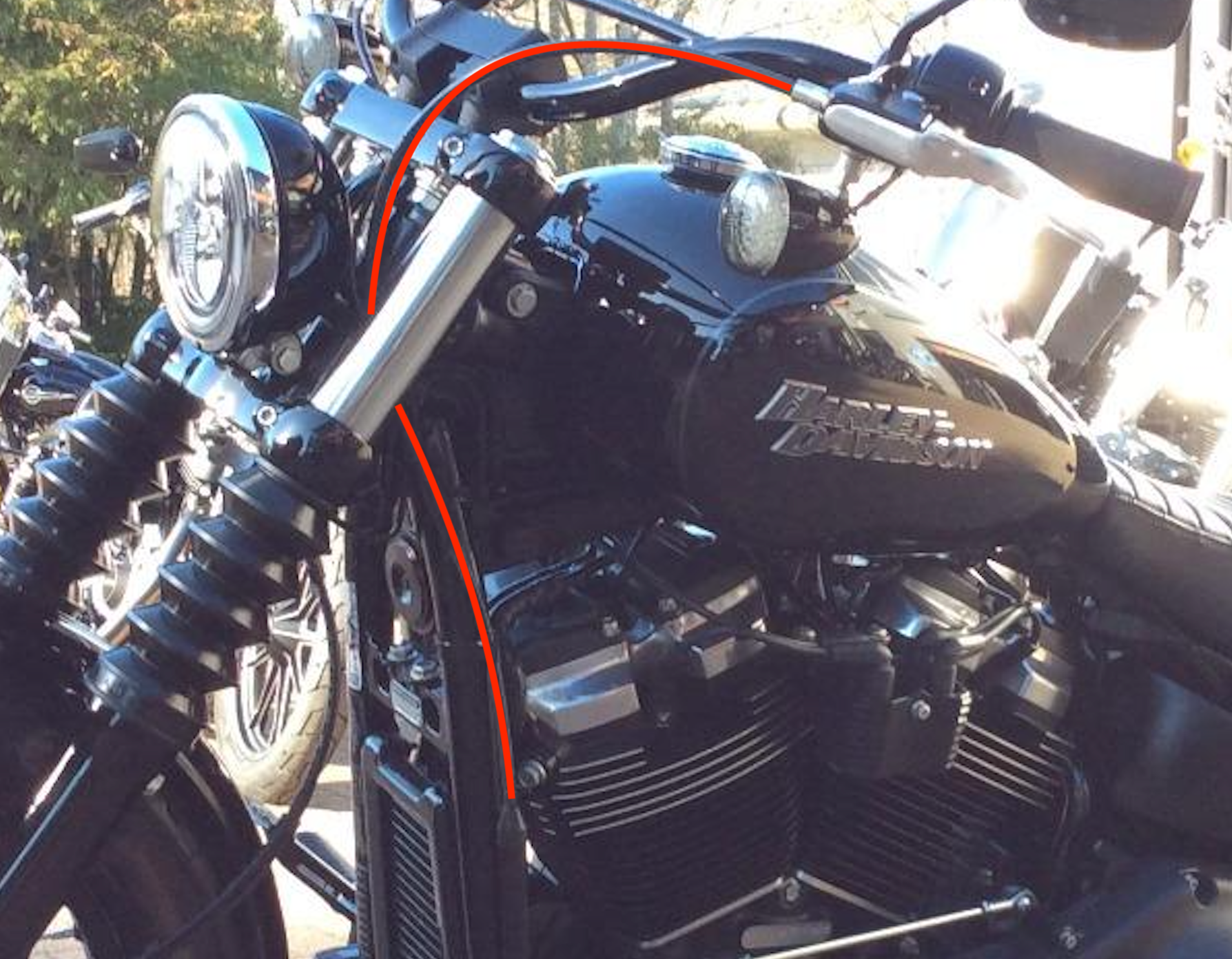 Fxbb Upper Clutch Cable Measurement Harley Davidson Forums