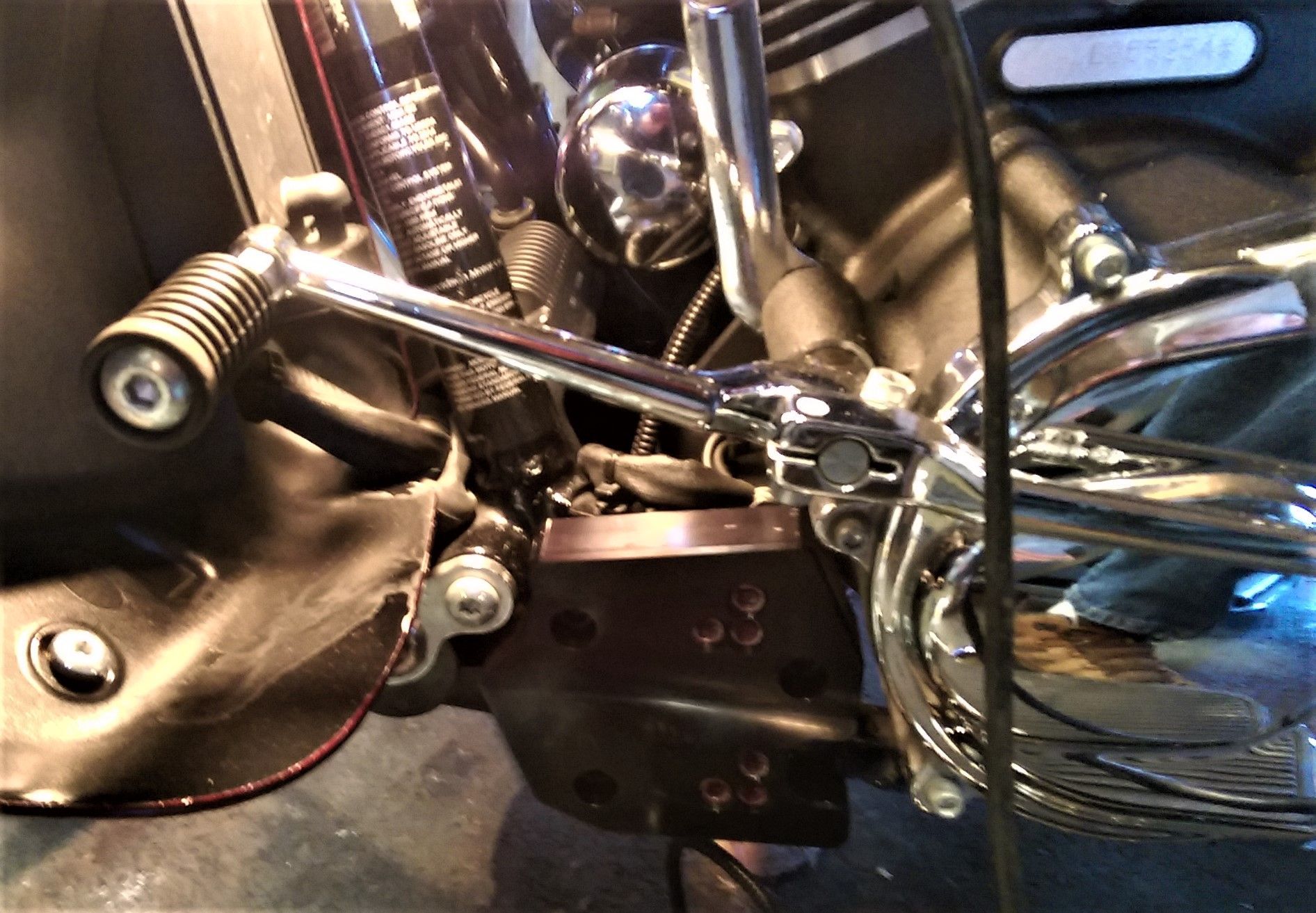 mechanical reverse for tri glide
