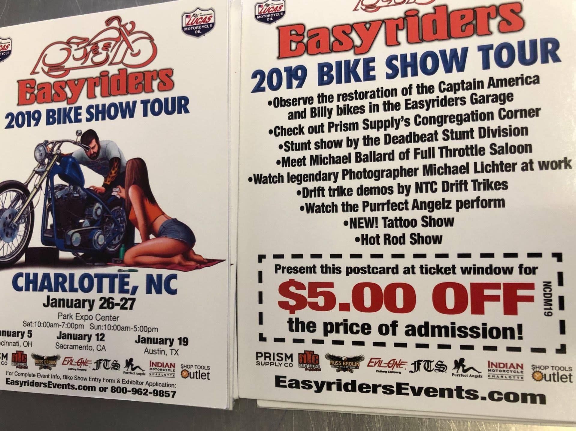 Easy Rider Bike Show coupons Harley Davidson Forums