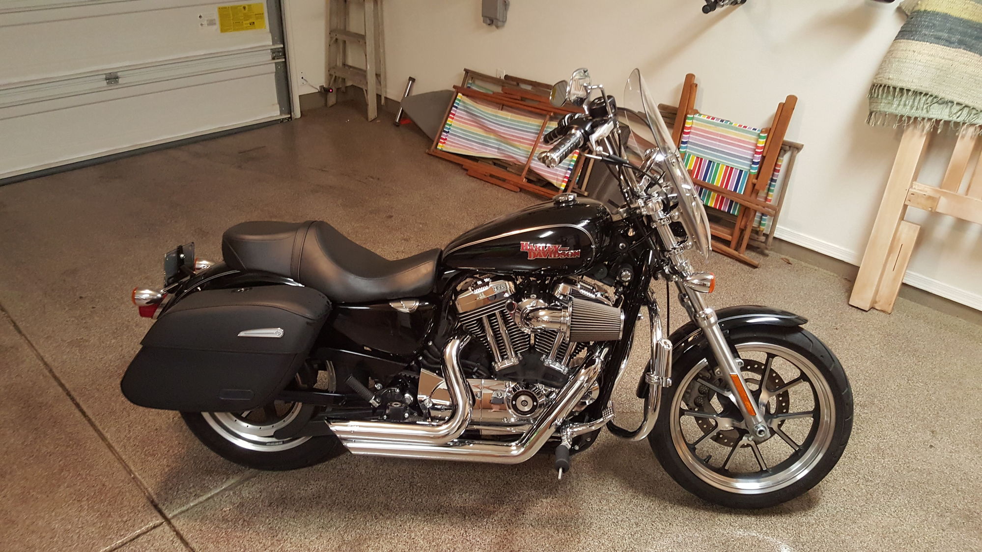 Calling All Sportster Baggers...Post Pics of your Bagger ...