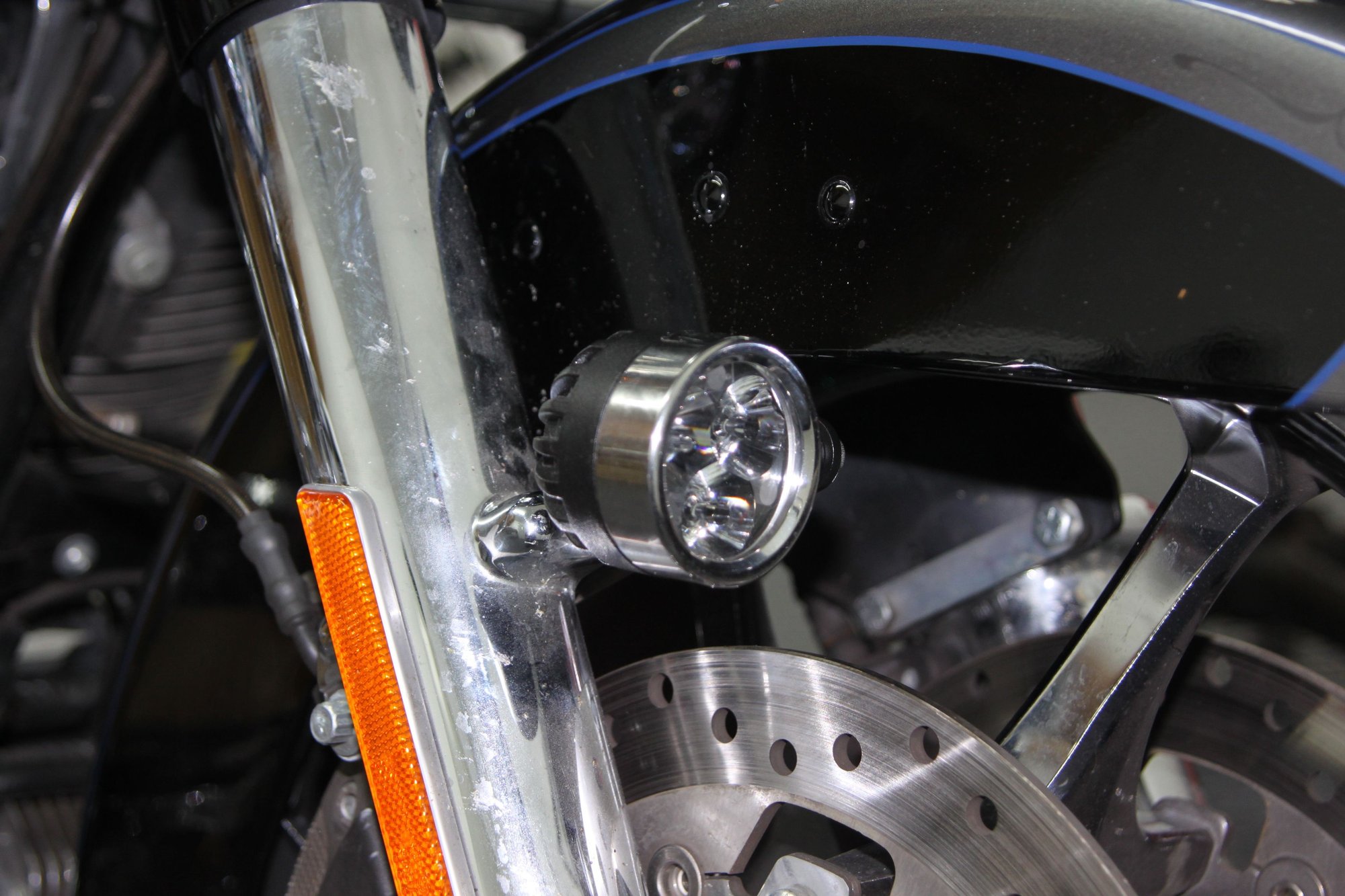 Fog/Driving lights for engine guard Harley Davidson Forums