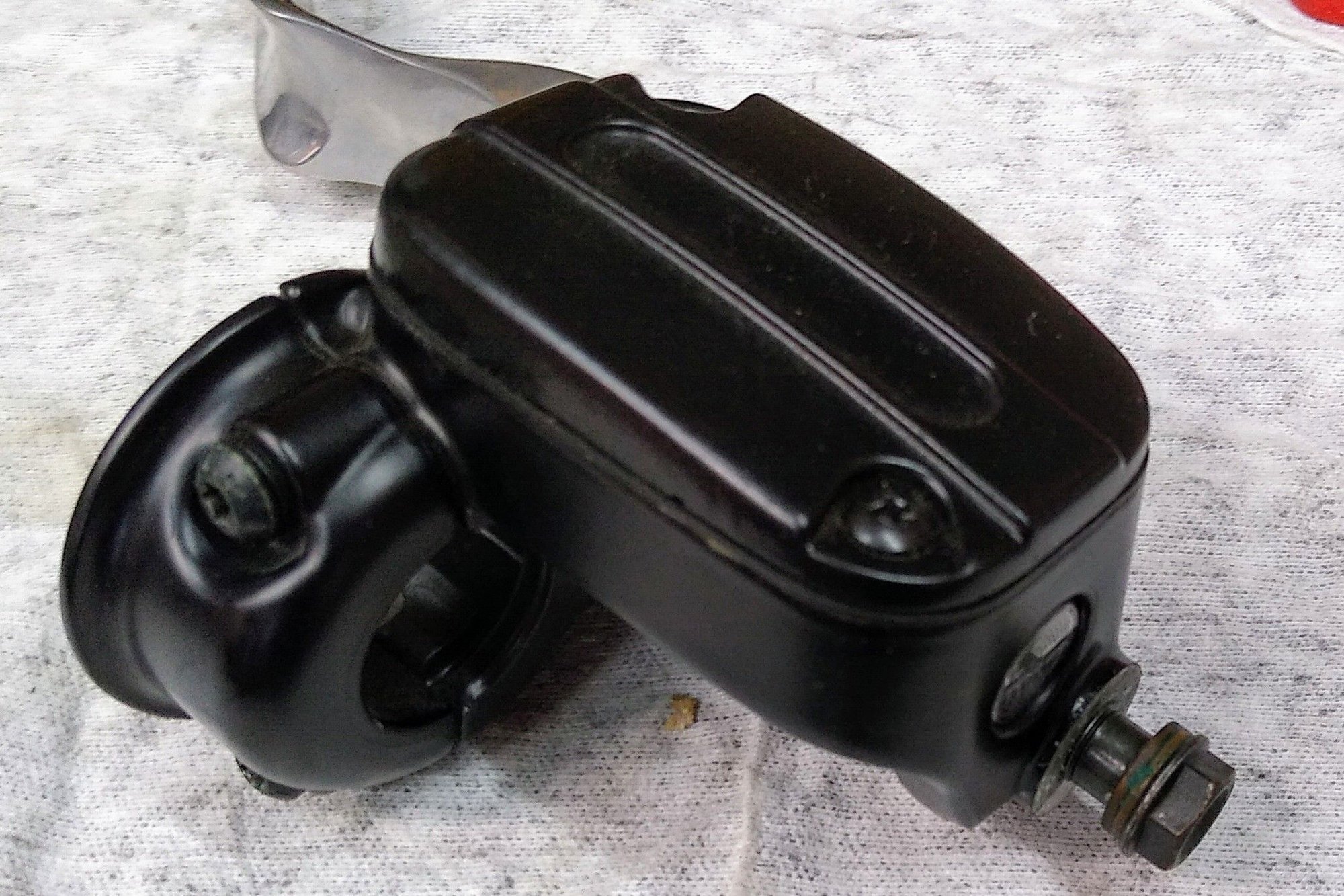 WTB 201416 Touring Clutch Master Cylinder in Black Harley Davidson