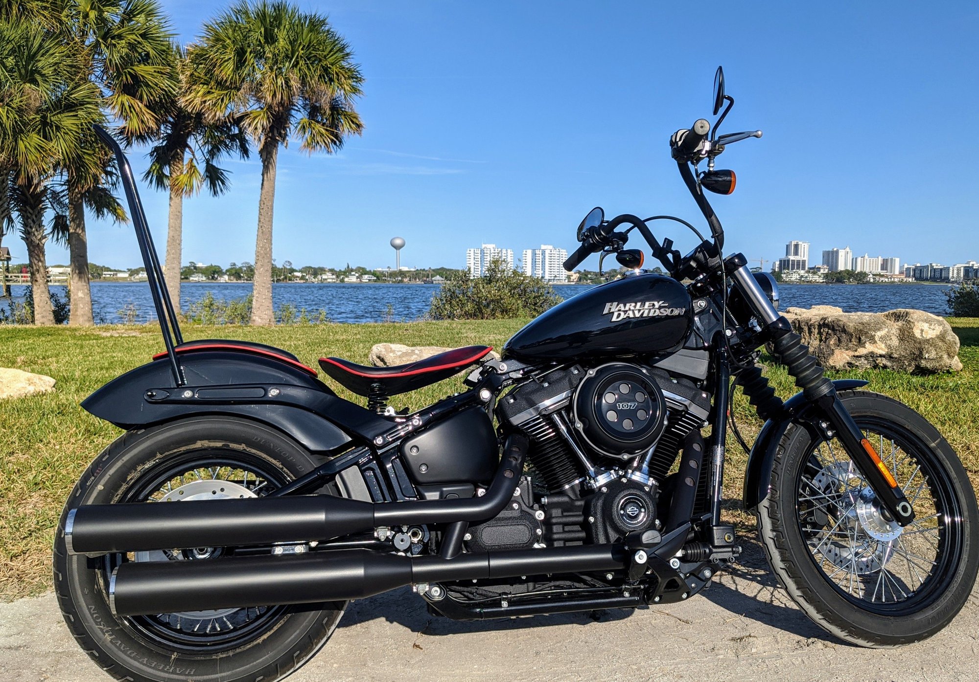 2020 street bob 2 up seat