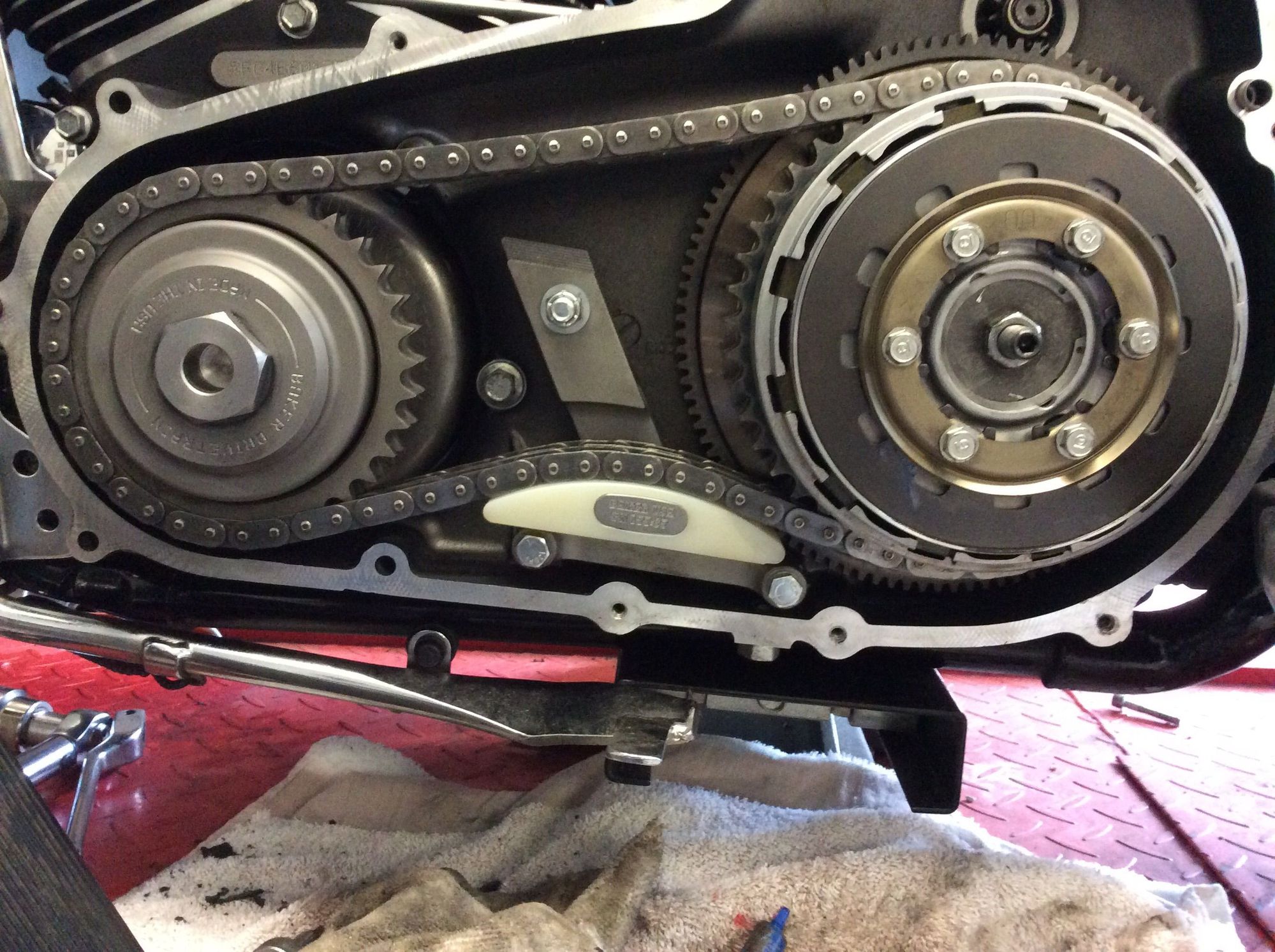 Baker Compensator install on 12 twin cam Harley Davidson Forums