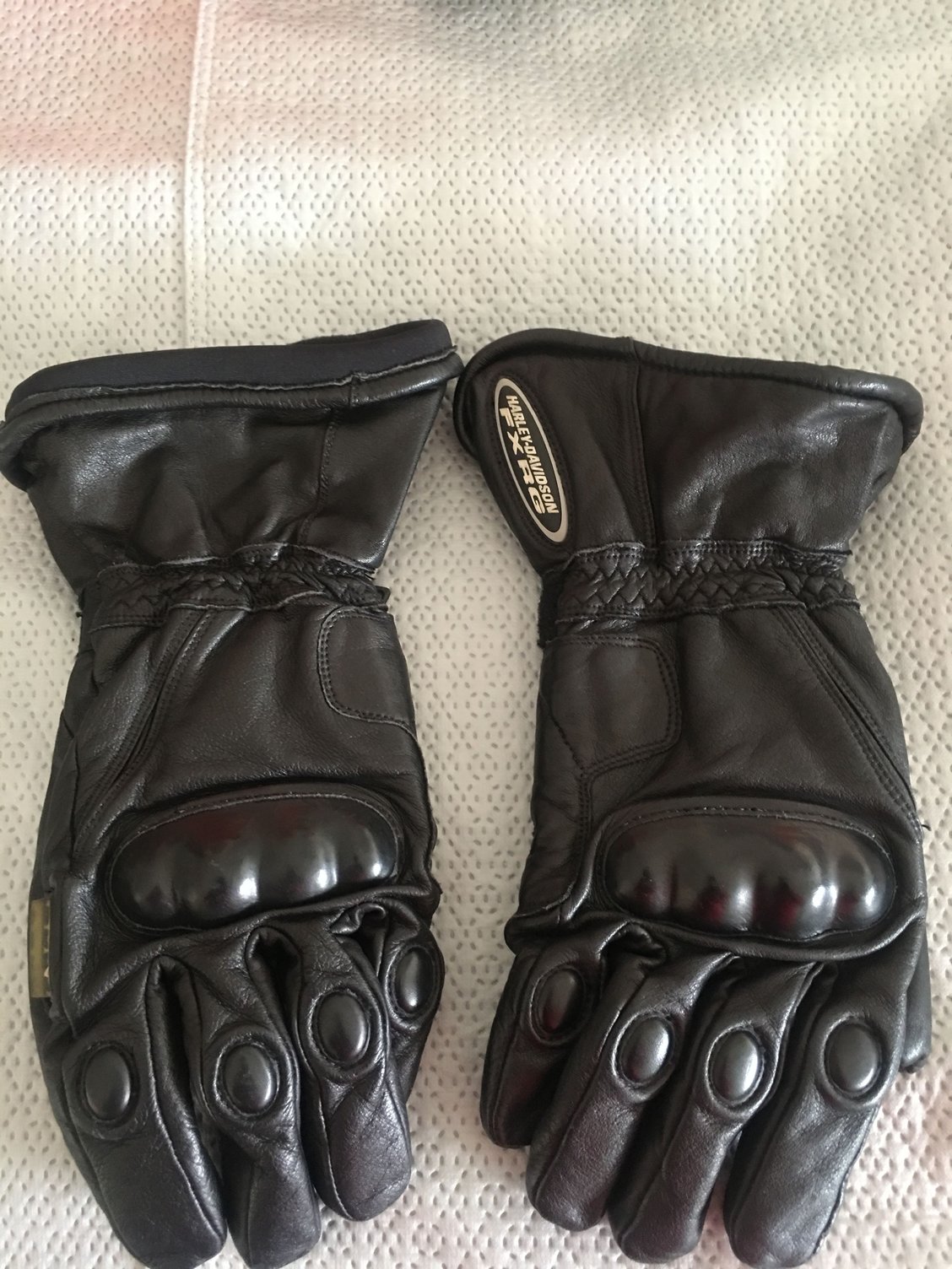 Hd leather motorcycle gloves - 3 sets - Harley Davidson Forums