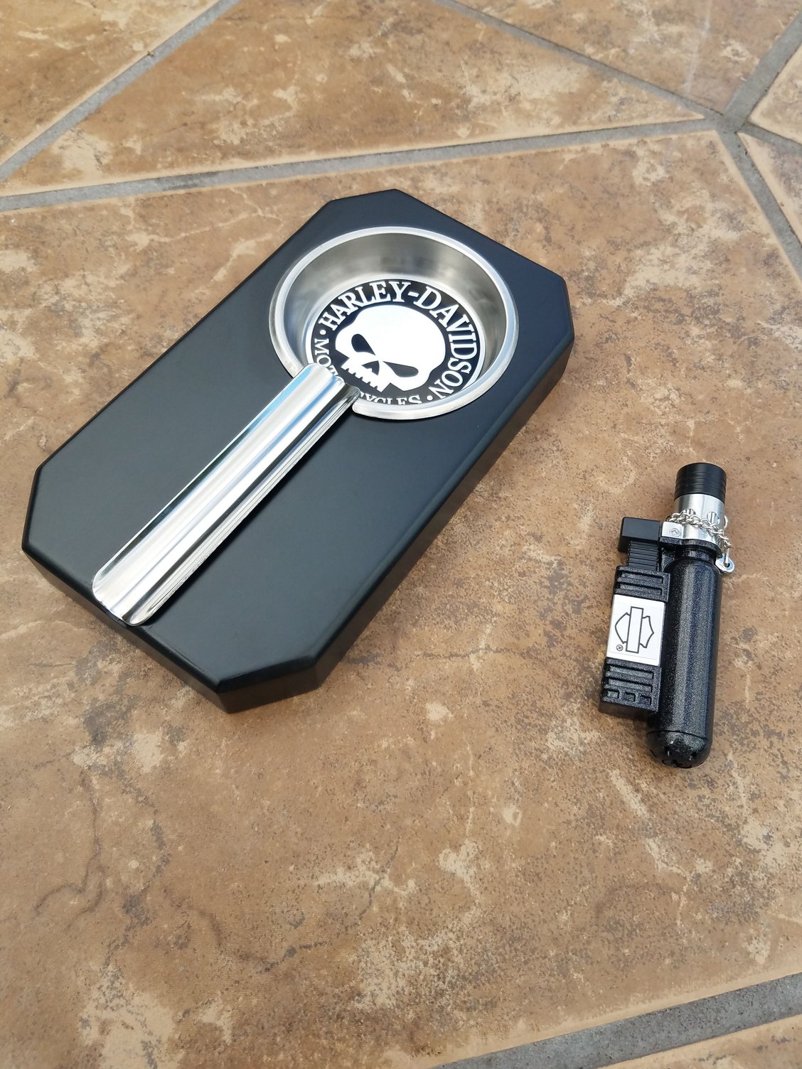 HD Cigar Ashtray and Lighter Harley Davidson Forums