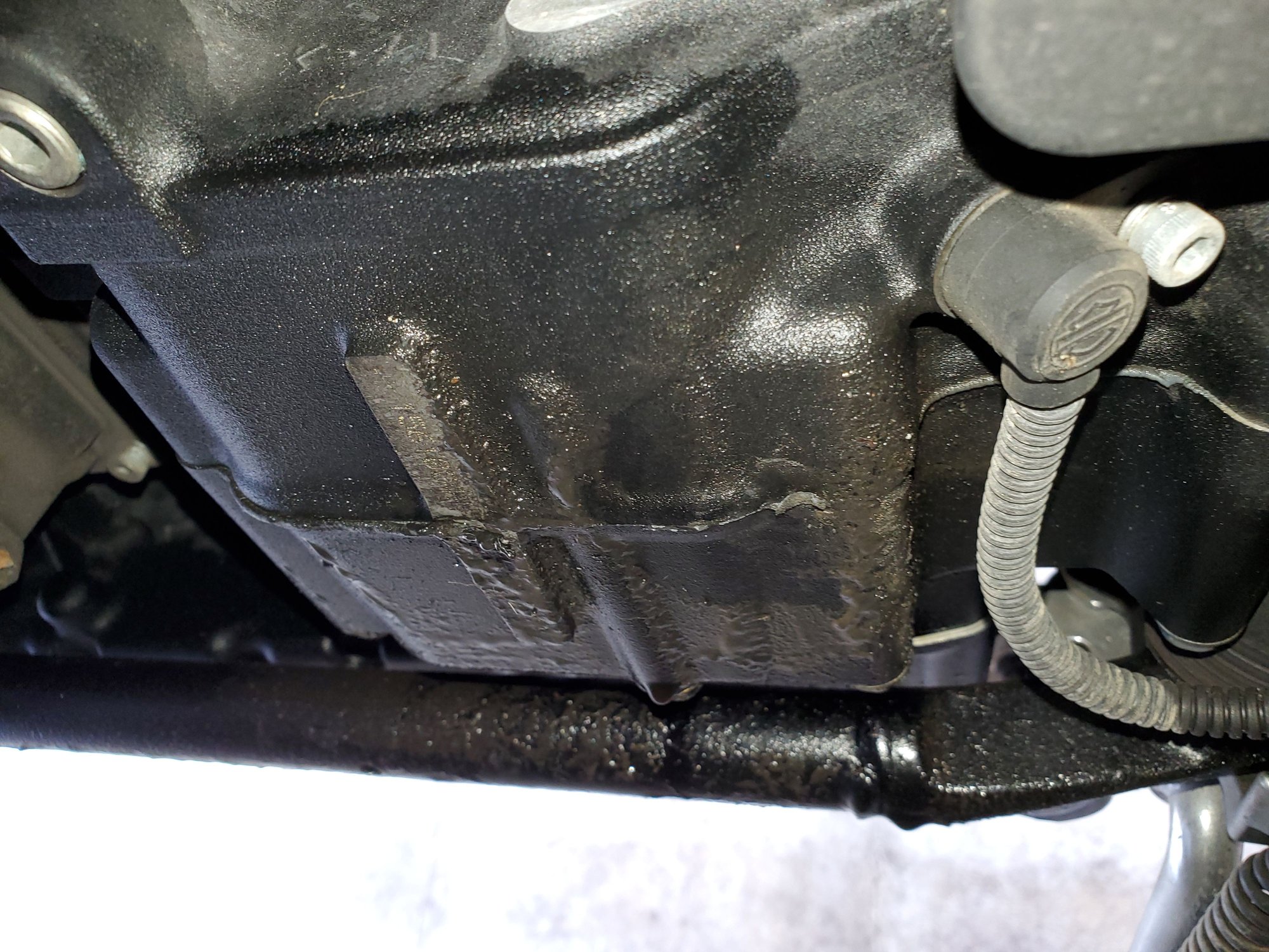 New oil leak crank position sensor ? Harley Davidson Forums