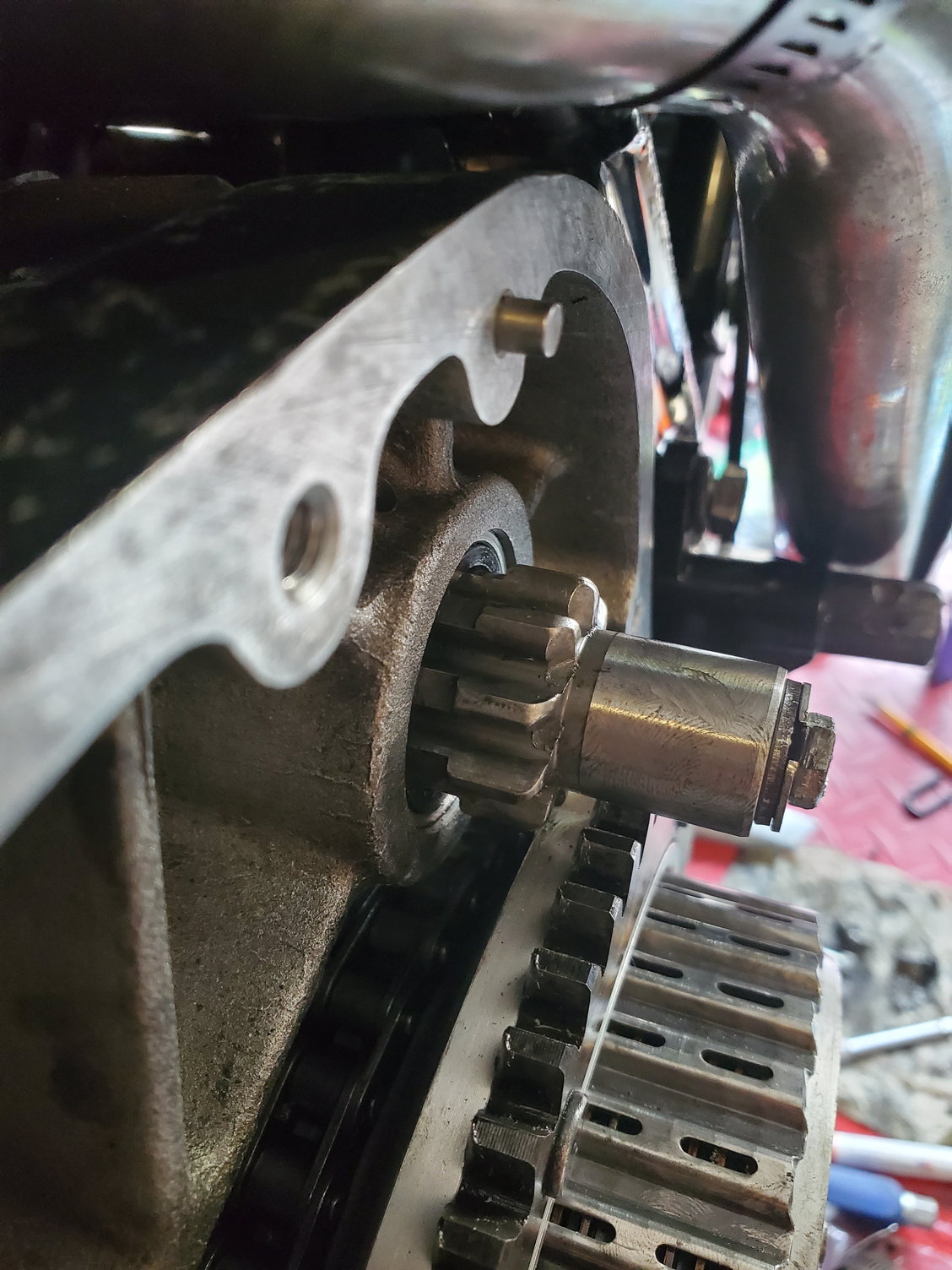 Jackshaft alignment Harley Davidson Forums