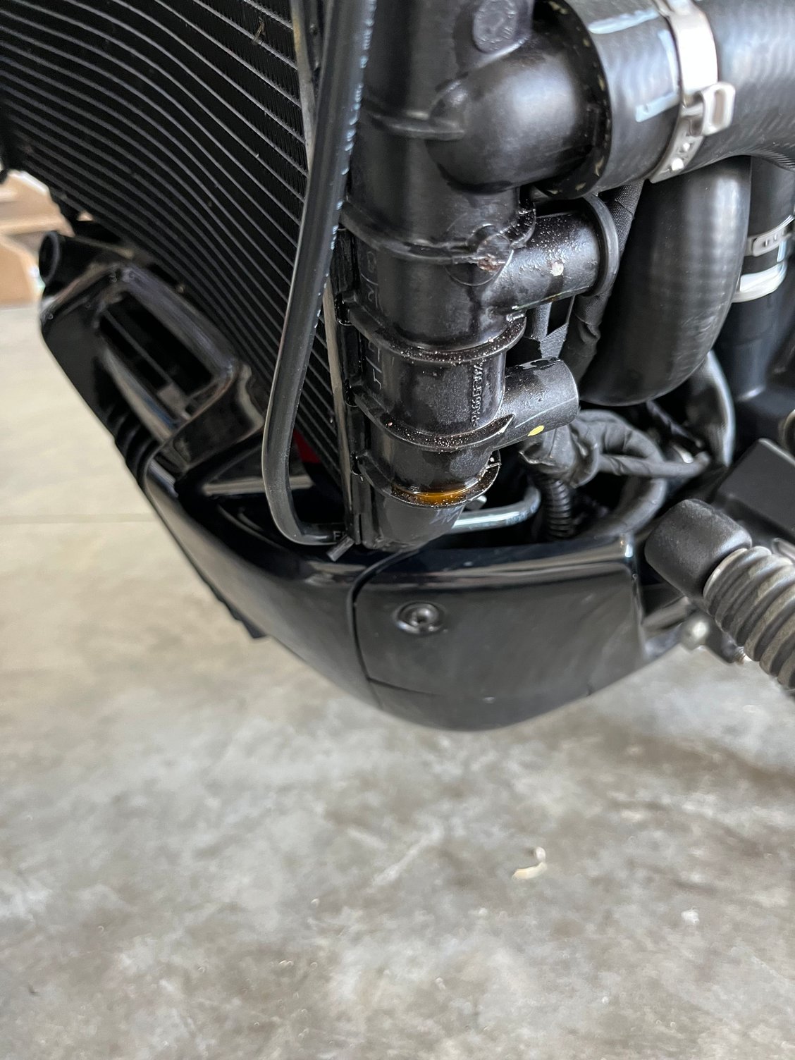 Antifreeze leak Sportster S Harley Davidson Forums