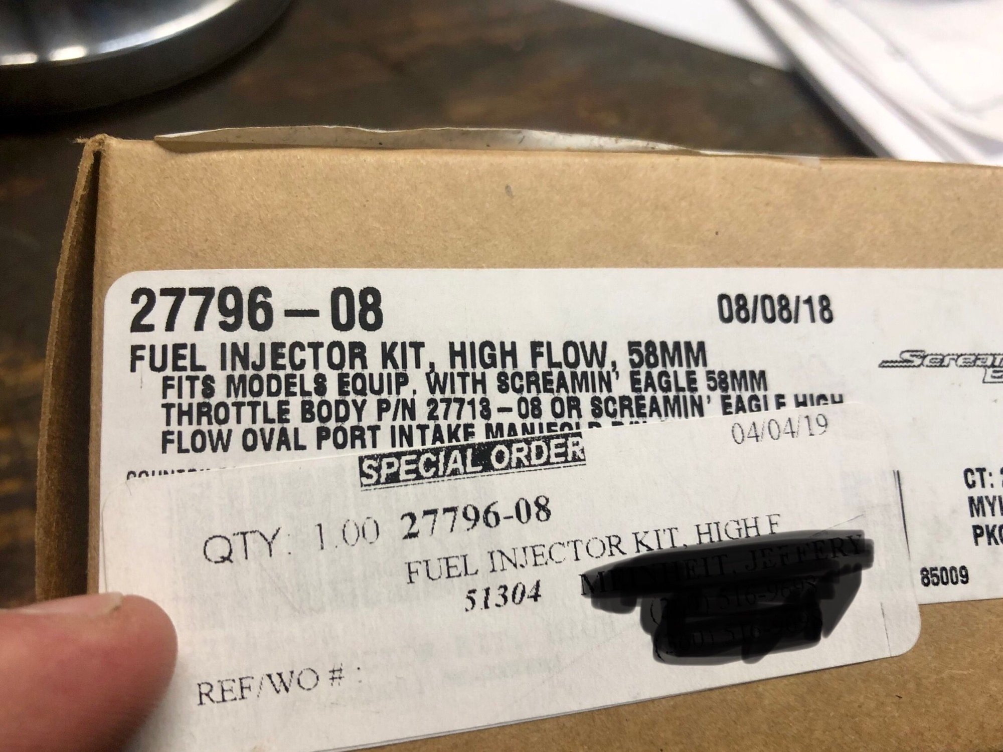 5.3 Screamin Eagle Fuel Injectore Harley Davidson Forums