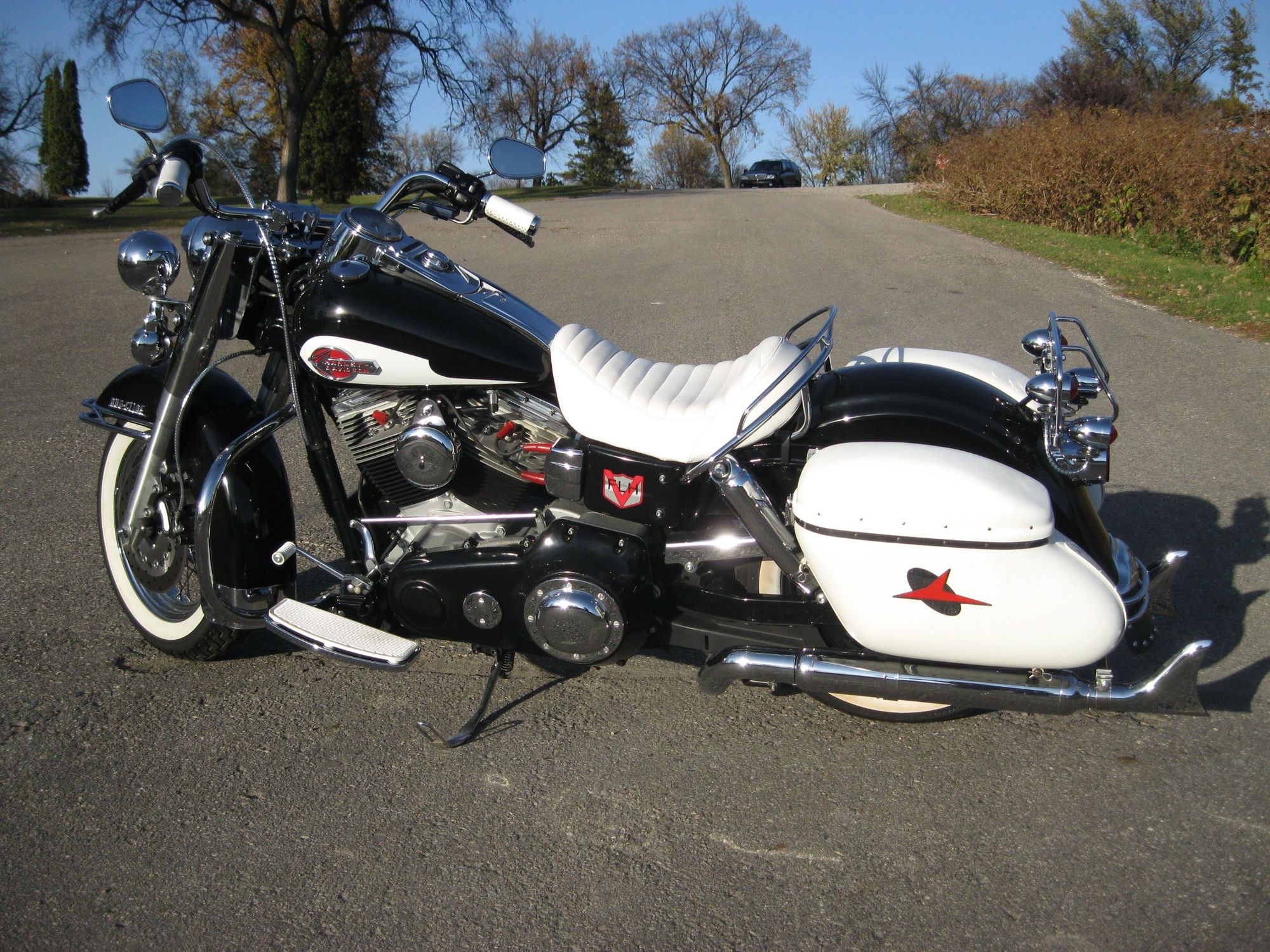 Revtech Xzotic Chrome Panhead Pan Head Rocker Box Boxes Harley TwinCam