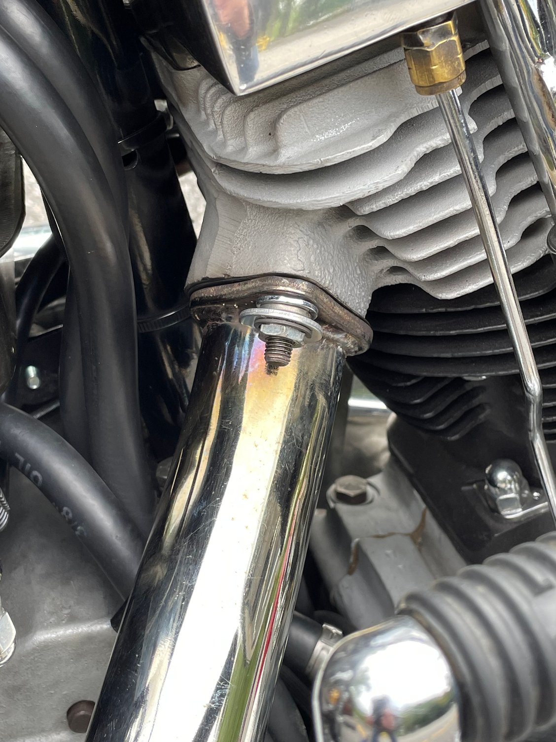 Exhaust Flange Bolt Hole Repair Page 2 Harley Davidson Forums
