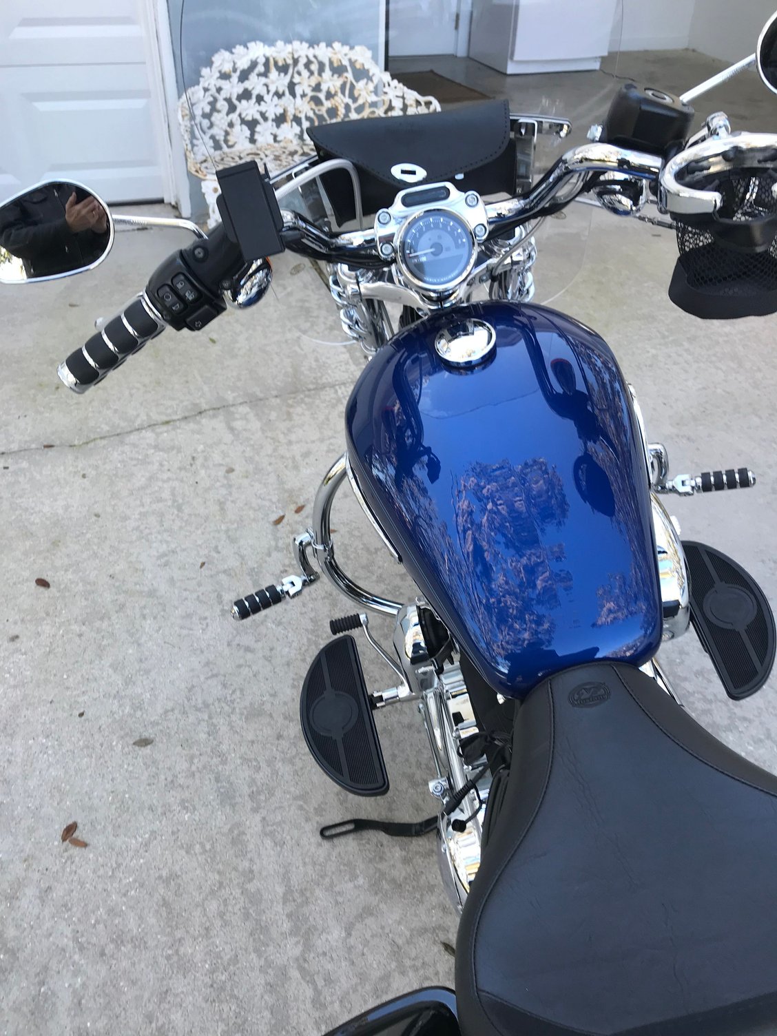 Installed DK Custom floorboards Harley Davidson Forums