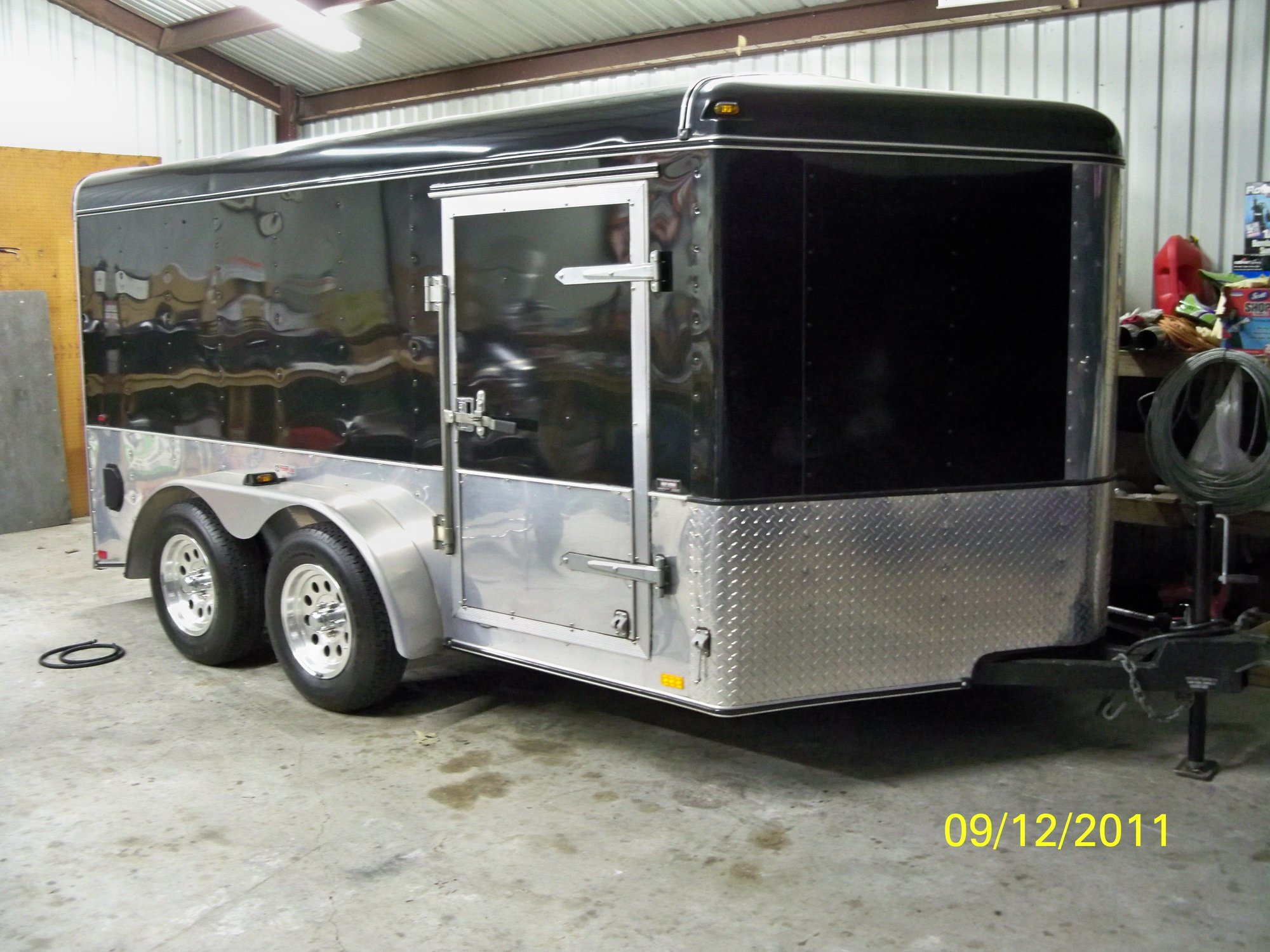 Enclosed trailer. Ideas for inside? Harley Davidson Forums
