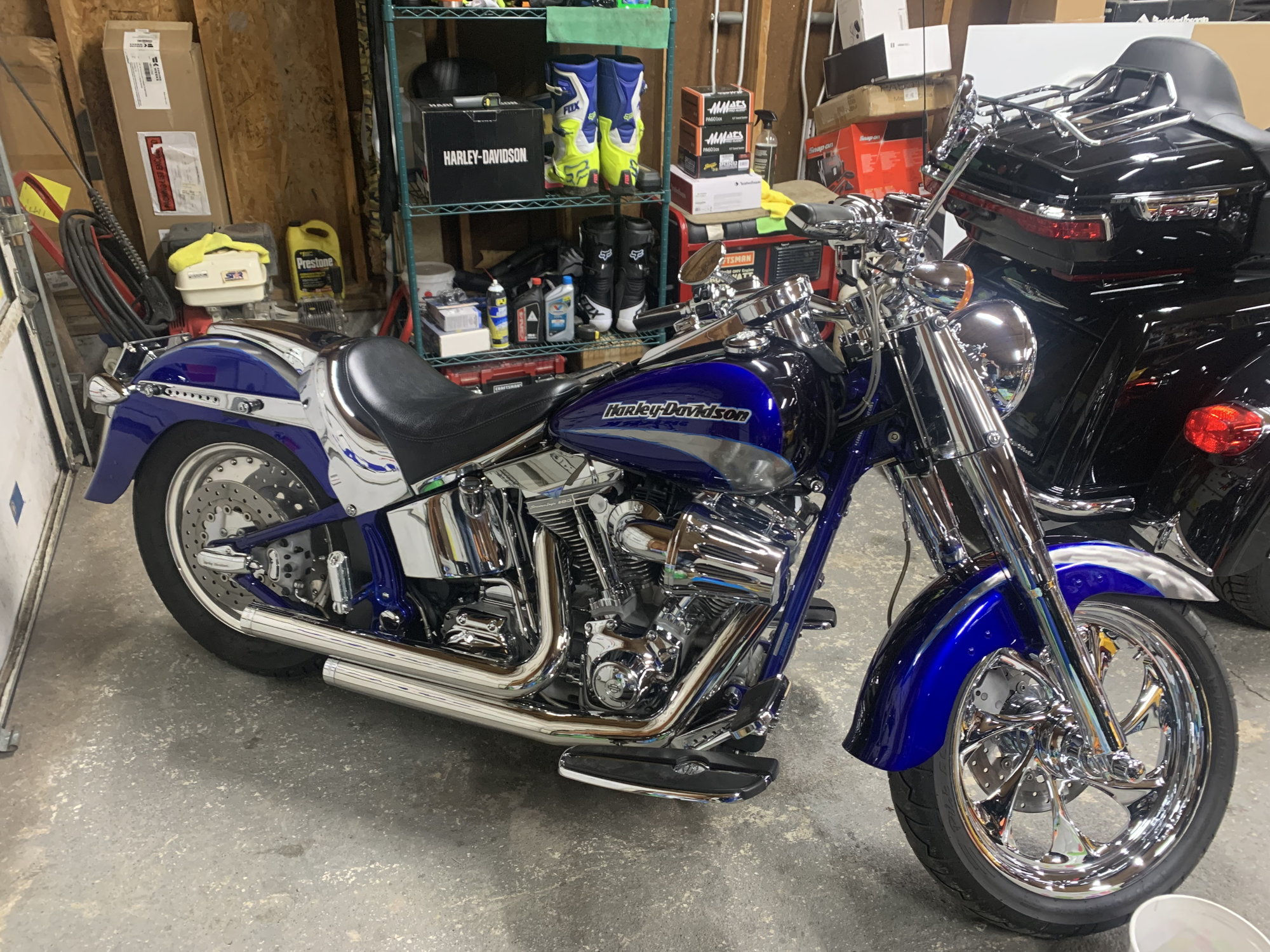 2005 cvo shop fatboy for sale