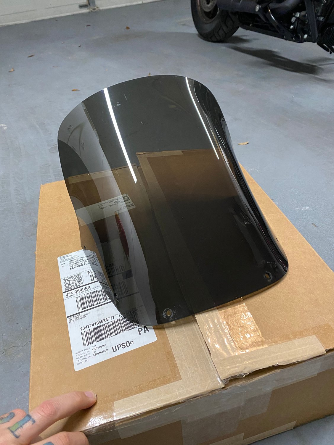 Softail Quarter Fairing + Brackets - Harley Davidson Forums