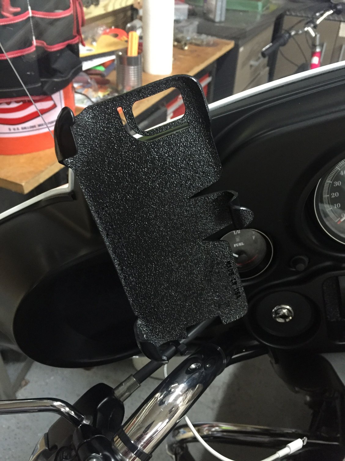 sportster phone mount