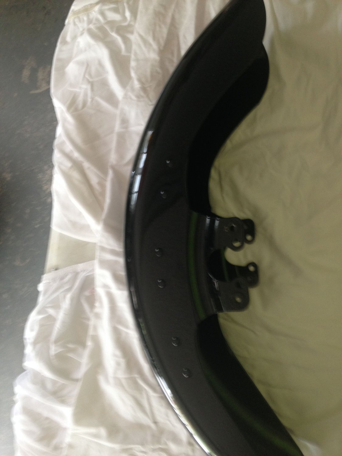 OEM Freewheeler front fender,Vivid Black Harley Davidson Forums