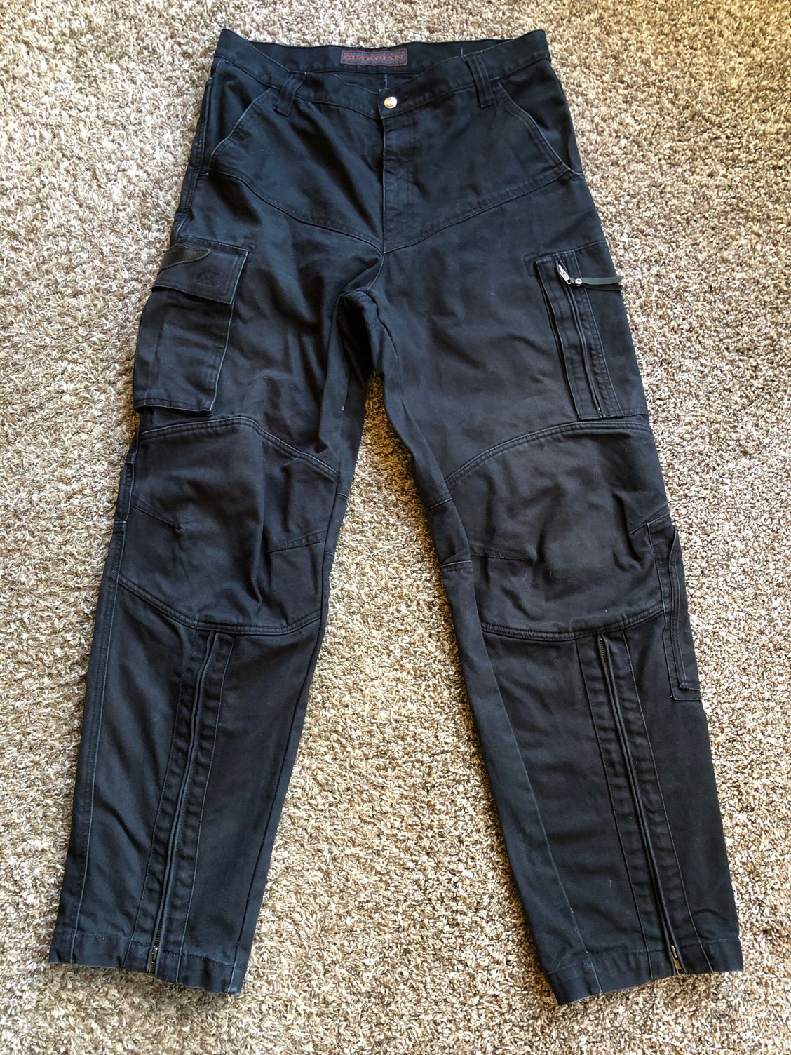 H-D Guardian Black Canvas Cargo Riding Pants - Harley Davidson Forums