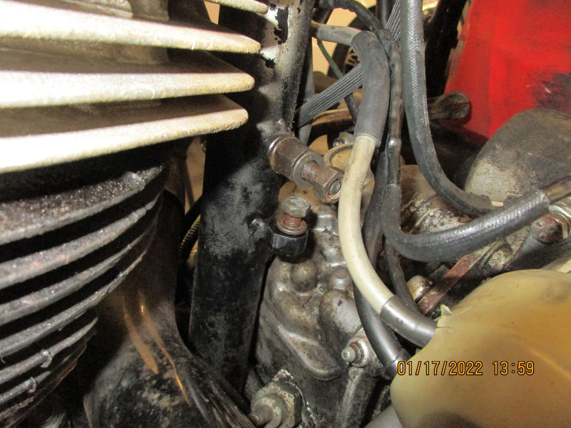 Oil tank removal Harley Davidson Forums