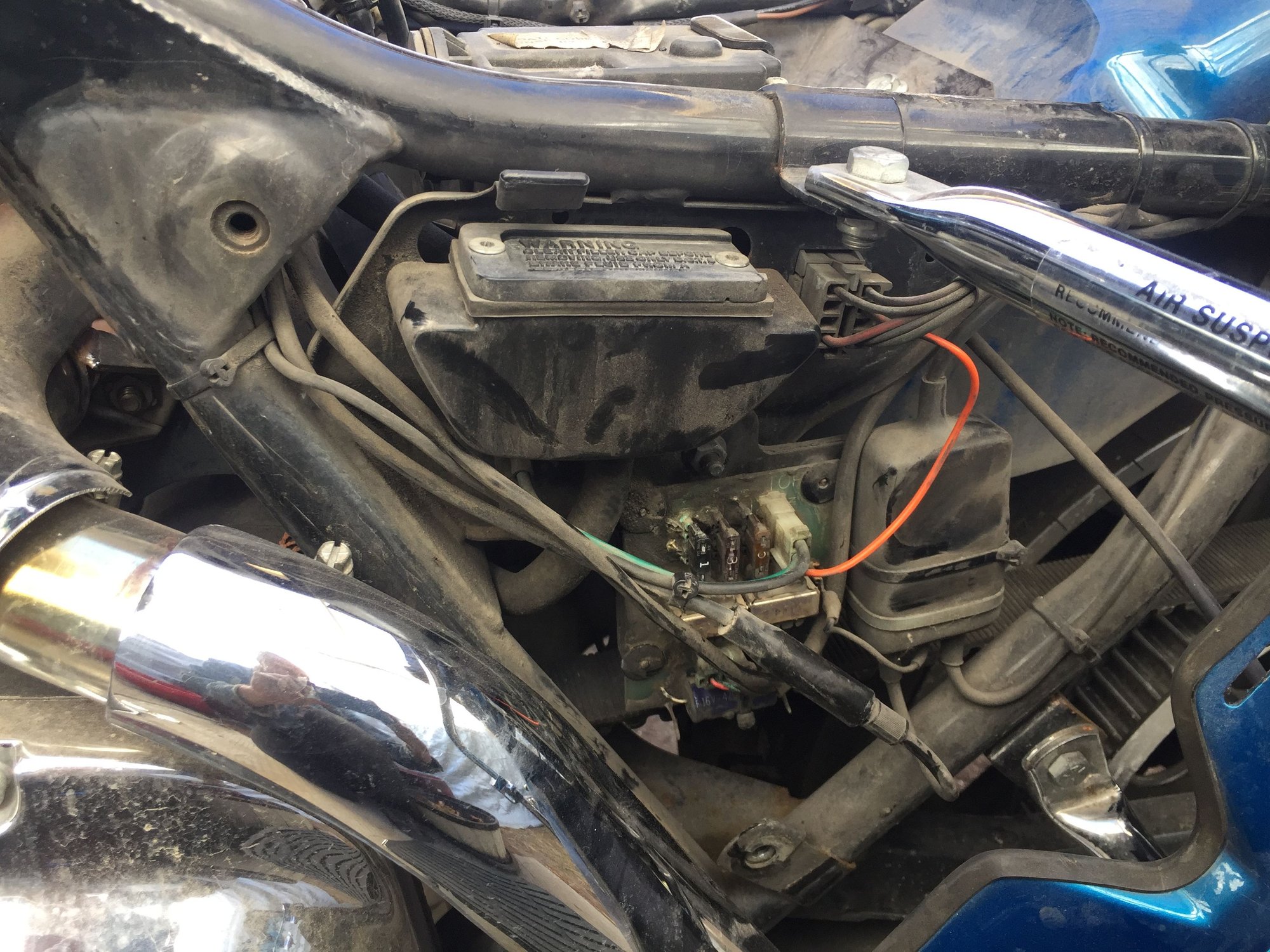 Fuse panel location Harley Davidson Forums