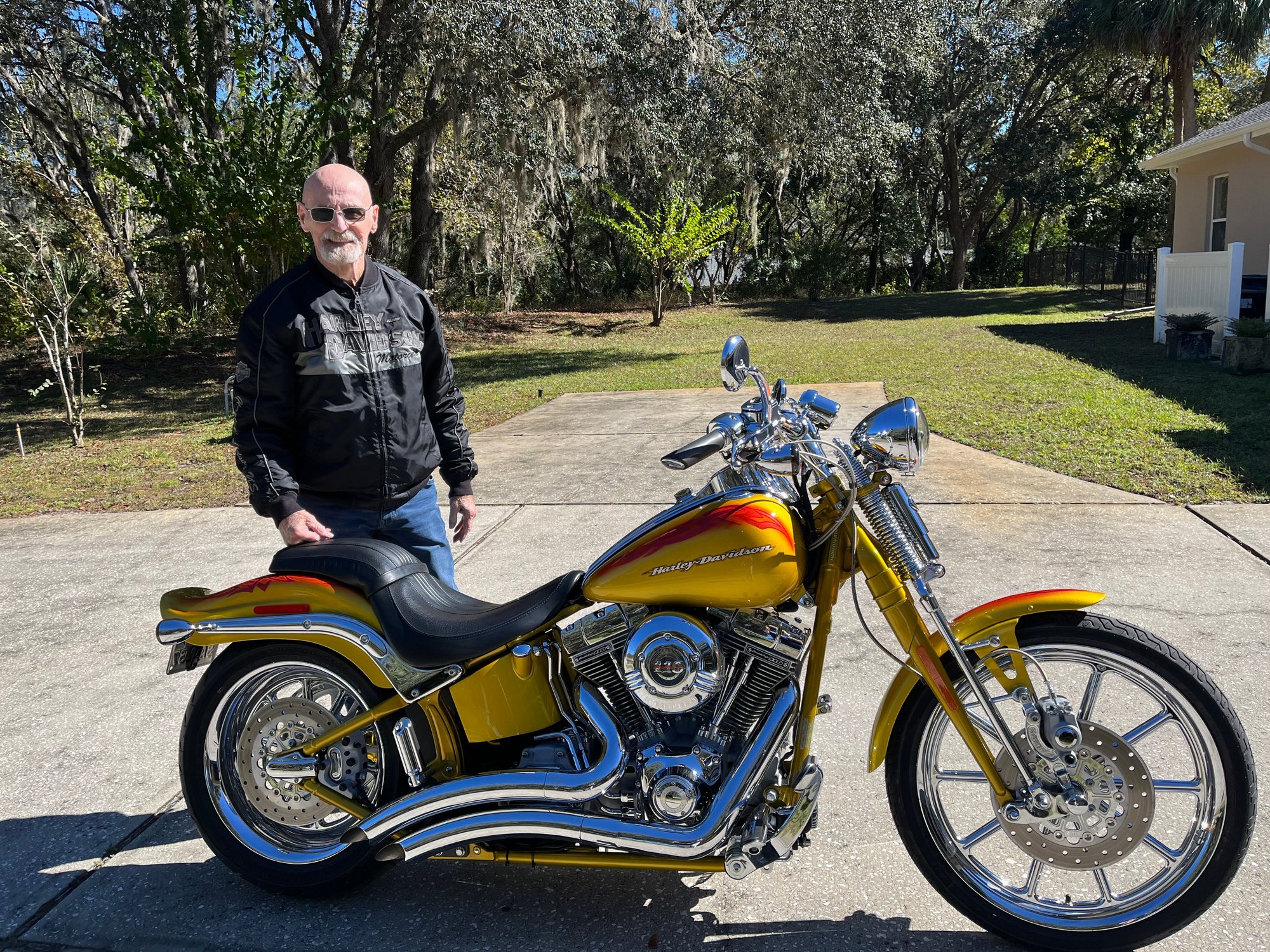 I just found this 2007 SE CVO with only 1,257 miles on the speedo. The bike had been stored in a climate-controlled garage for the past 17 years. This is my 4th CVO and Im absolutely in love again, riding with no windshield, my knees in the breeze and the rumble from this bad boy!! This is my last Harley, although I have 2 other bikes, but after all, Im 81 and loving it!!!