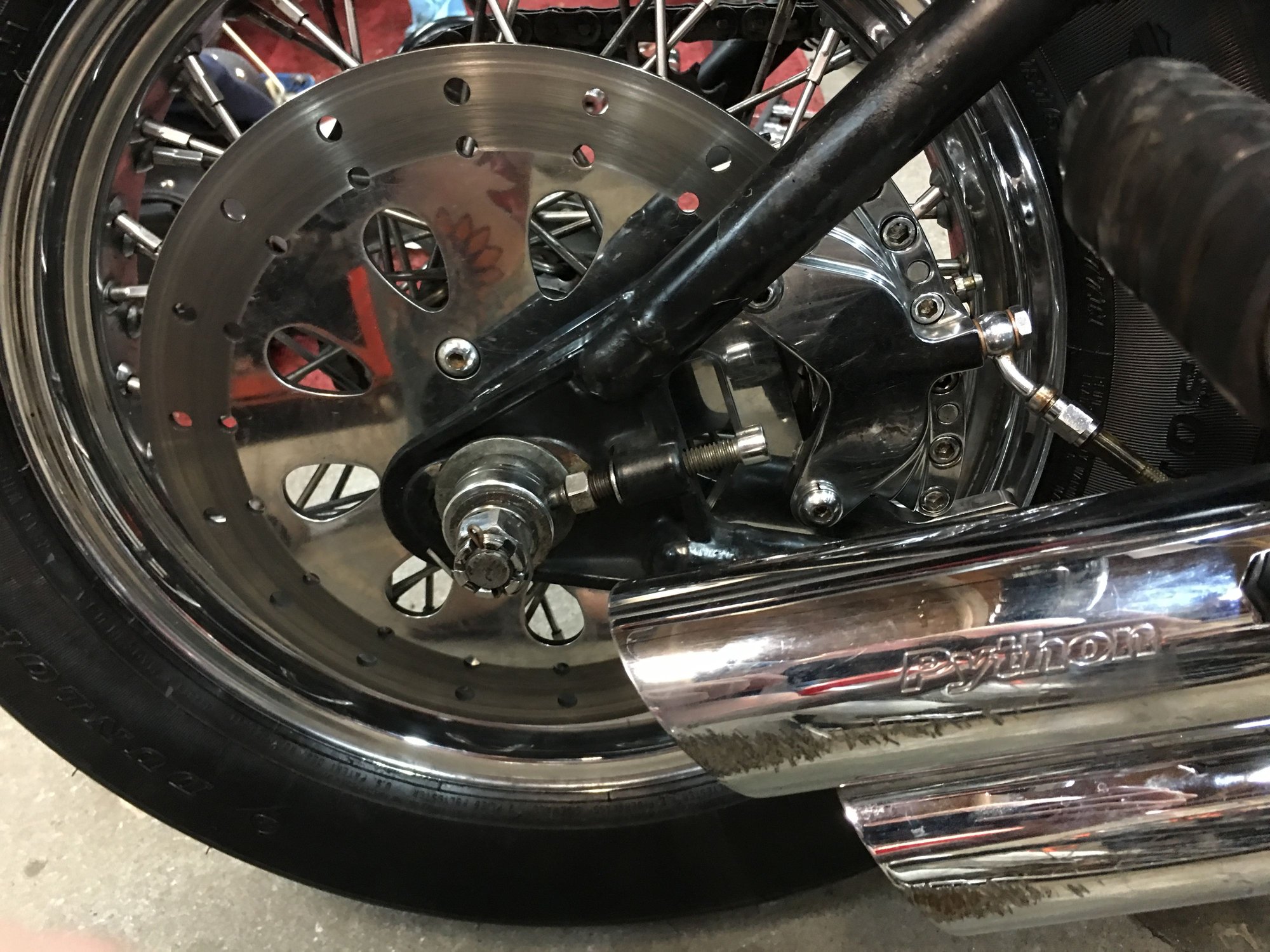 Rear brake identification, help needed Harley Davidson Forums