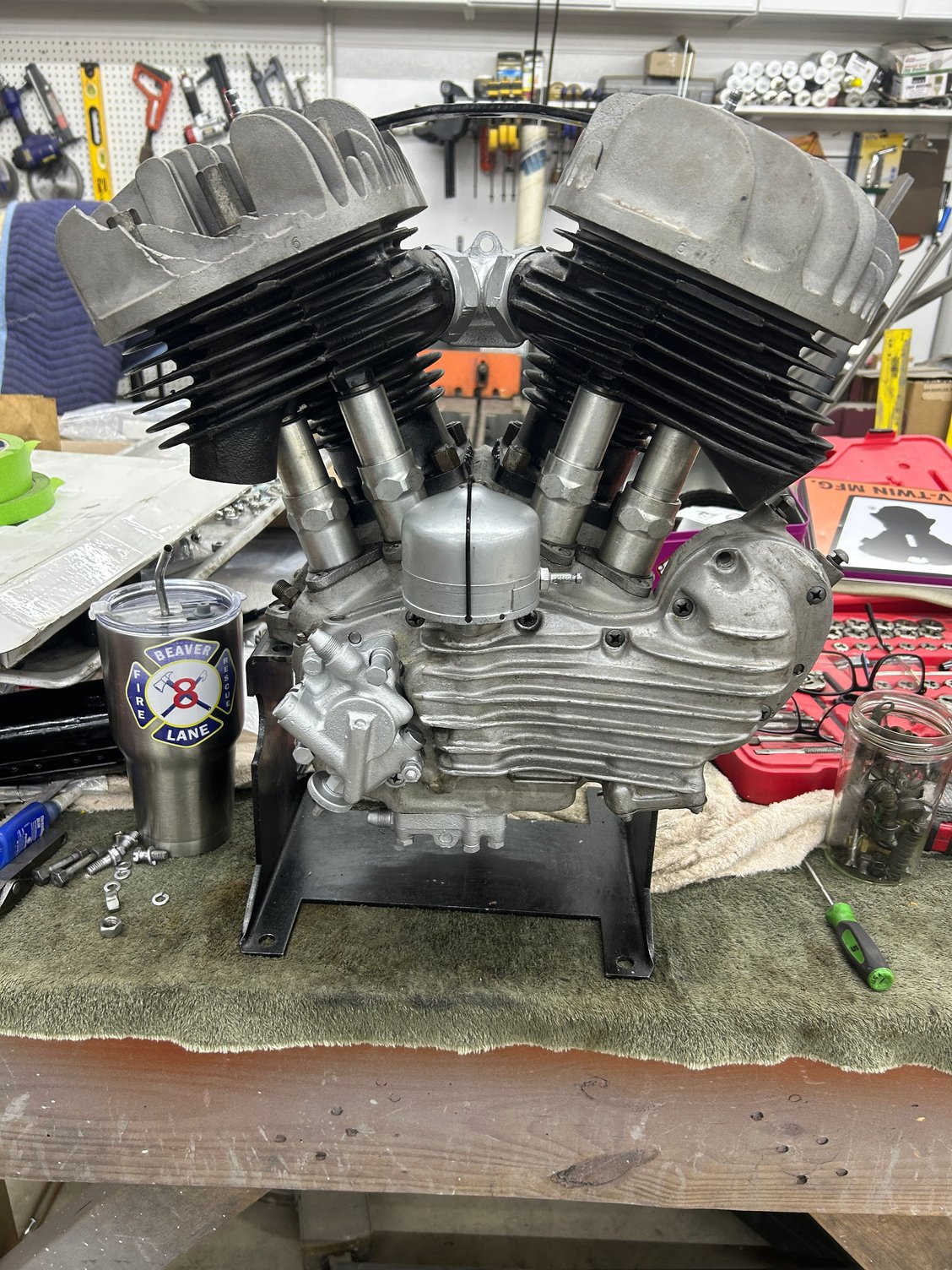 Got the engine back from the shop