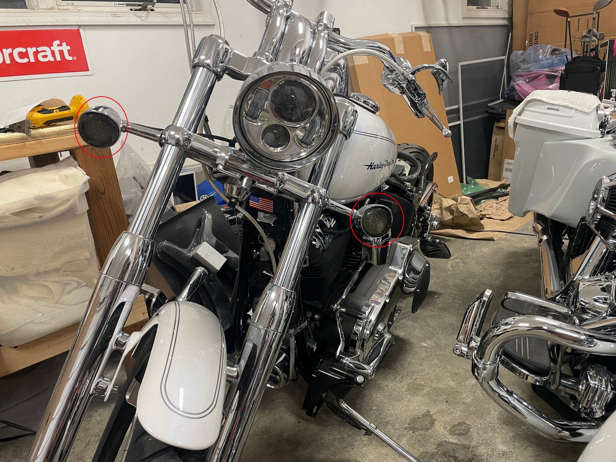 Front turn signals Harley Davidson Forums