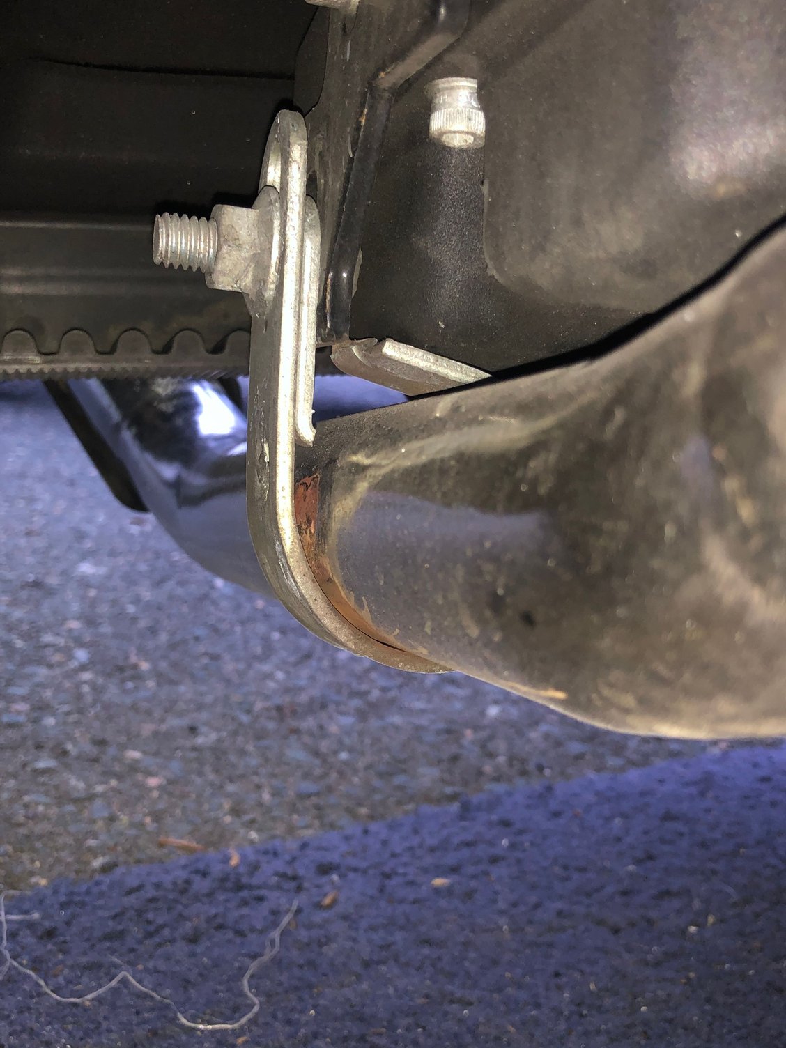 Rinehart exhaust bracket Harley Davidson Forums