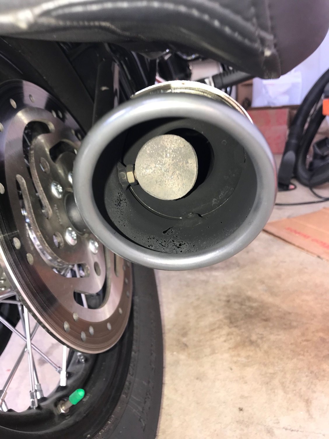 2018 Heritage 114, Lollipop in the exhaust Harley Davidson Forums