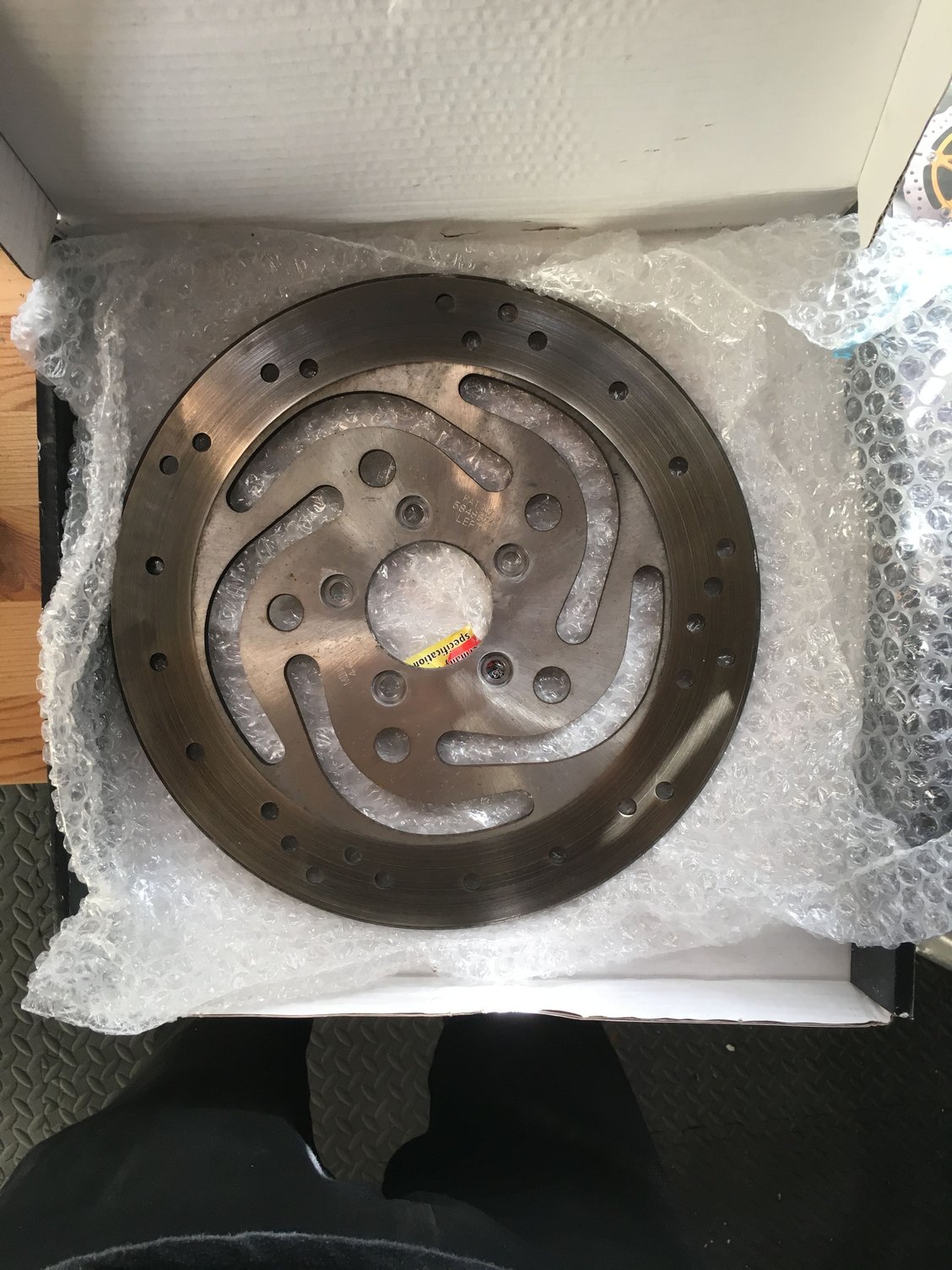 Front and Rear Brake Rotors Harley Davidson Forums