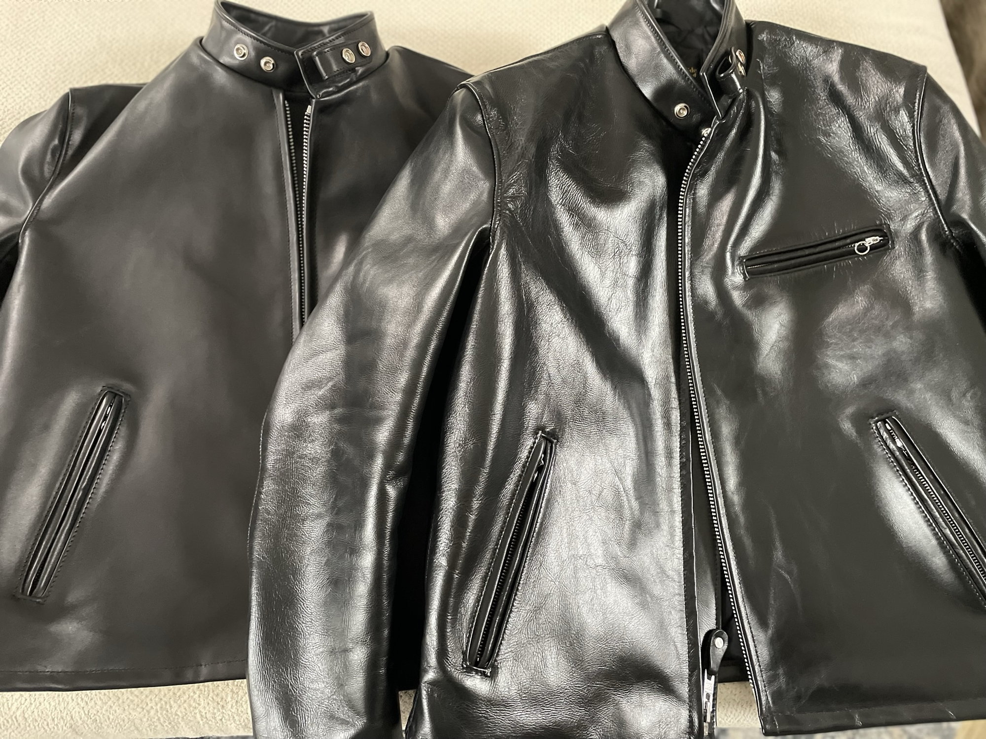 Schott leather jacket 641 and 641HH - Harley Davidson Forums