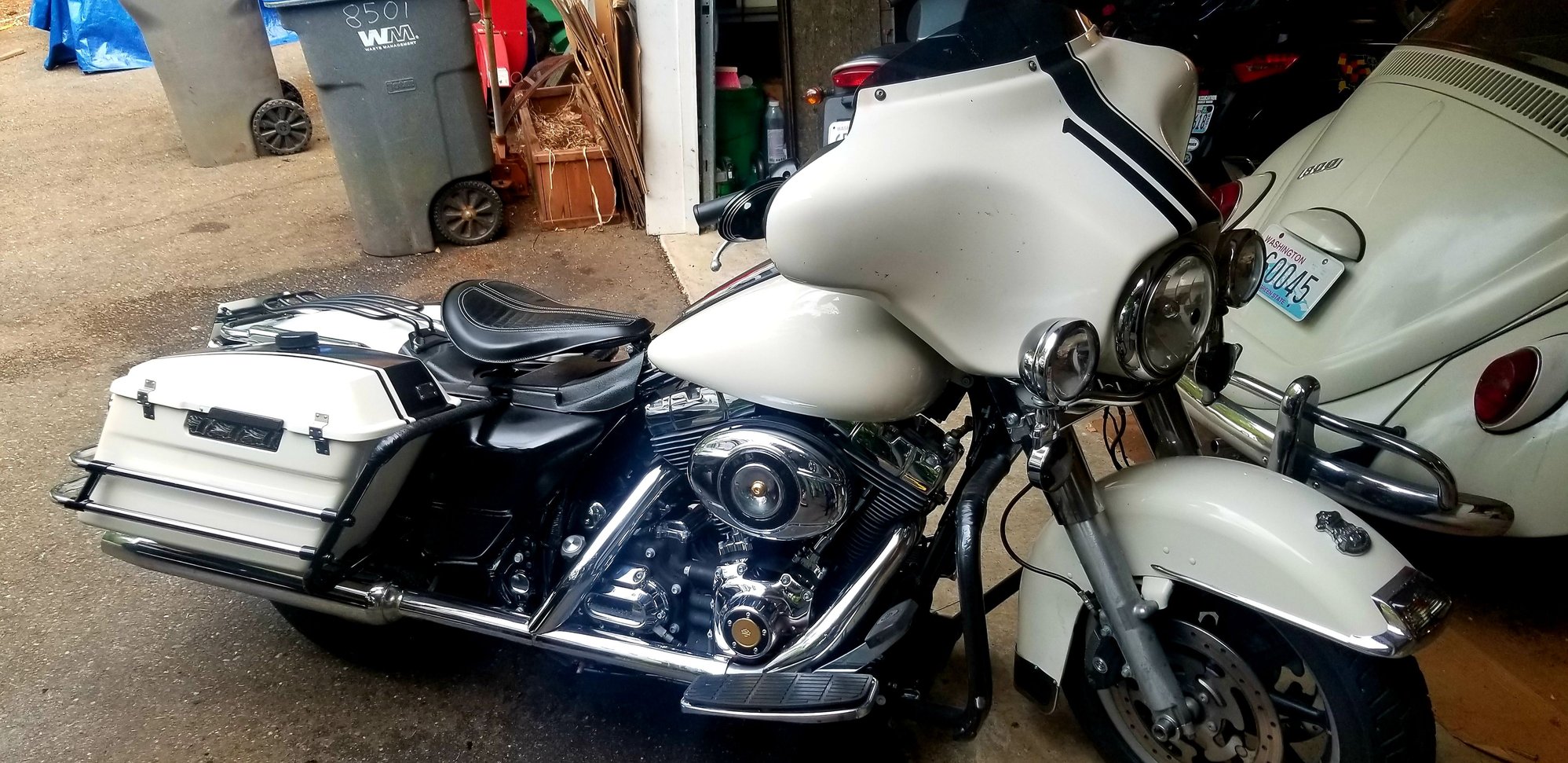 harley davidson police seat