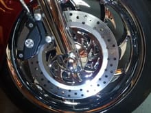 My Renegade wheel and matching rotors.
