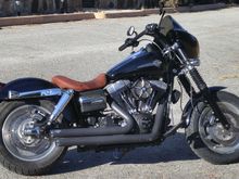 2009 Fat Bob FXDF Vivid Black