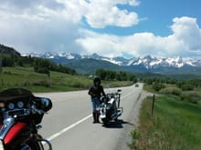 On the road to Telluride CO.