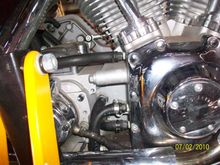 Right hose from engine Hottest Left top return oil from engine guard