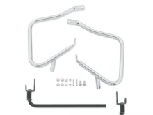 Stock 2014+ Saddlebag Guards with black support