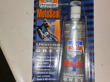 for the cover adhesive, the directions called for Harley-Davidson® High-Performance Sealant - Gray - (read: RTV) - 99650-02.    i subbed permatex Ultimate gasket maker because..... it was in my chemical stash, and even though the HD RTV is rated to 482 degrees and the permatex is on rated to 400.... if 400 ever happened on the cooler, i'd have other exploding engine issue that would take precedence over a loose oil cooler cover.