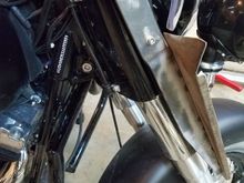 trying out lower deflectors to see if they help with buffeting