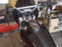 Biltwell moto's and 6" risers