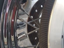And also, how do i get rid of these spoke wheel weights? Do i need a special tool?